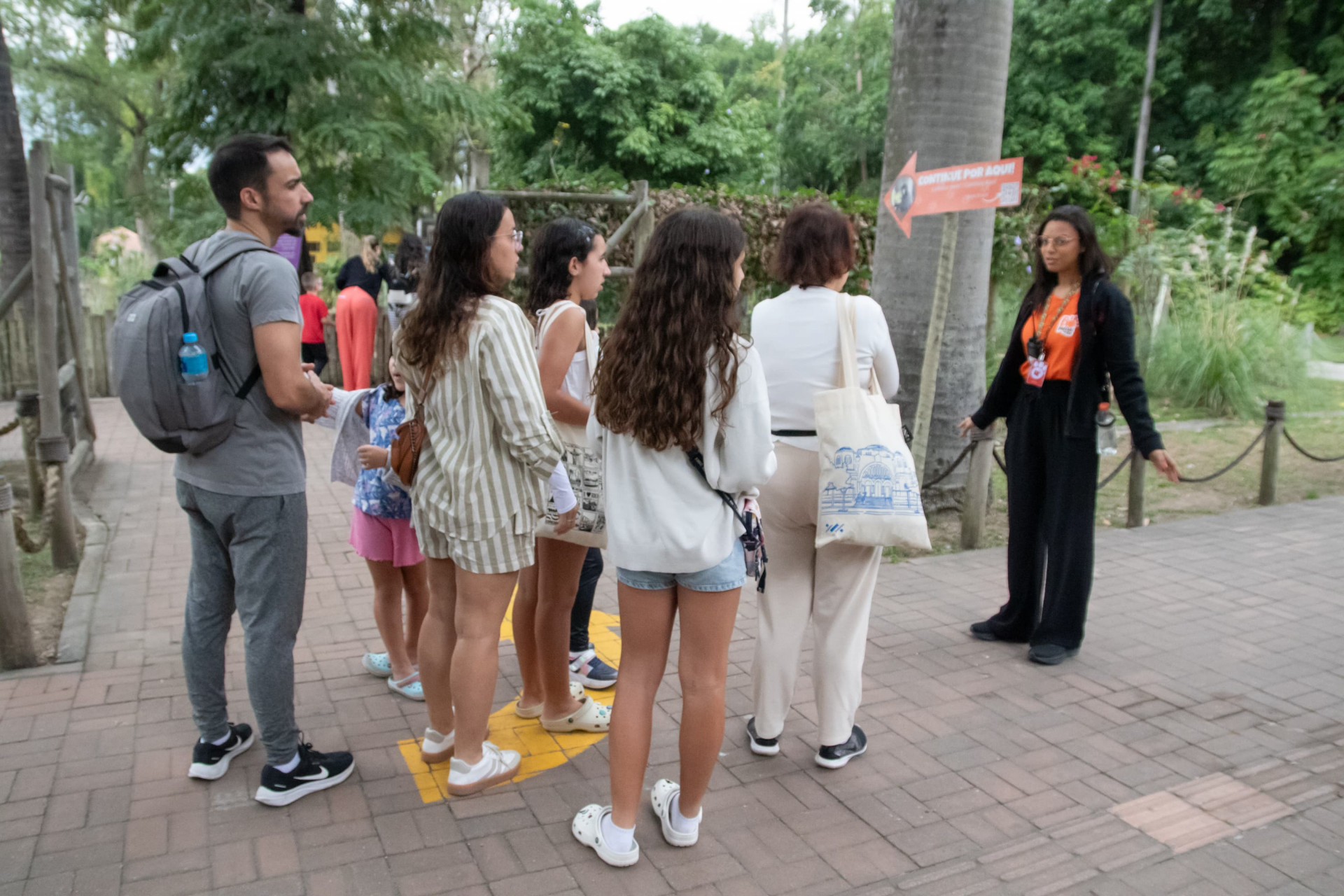 Público retorna ao BioParque após período de fechamento do espaço - Érica Martin/Agência O Dia