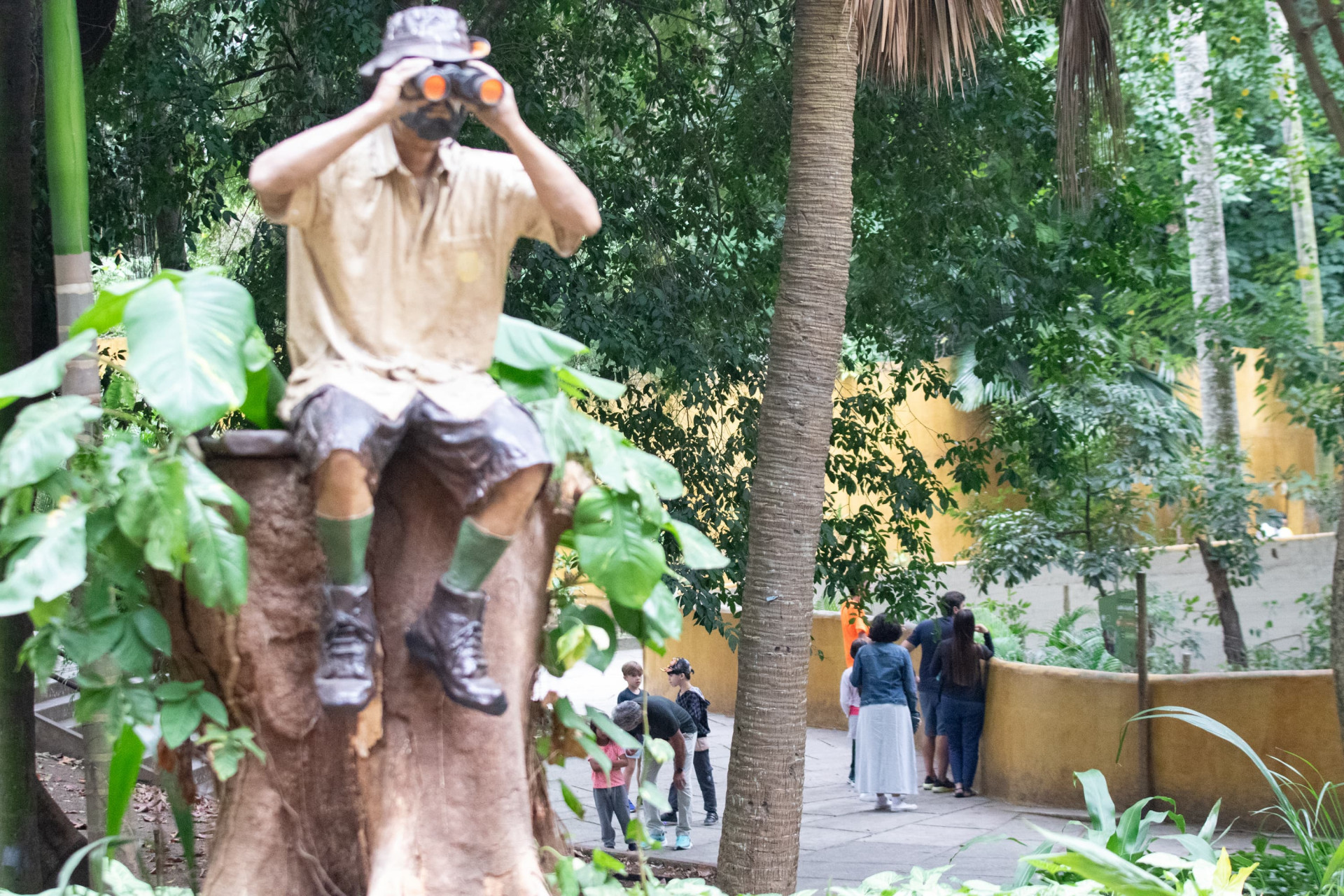 Público retorna ao BioParque após período de fechamento do espaço - Érica Martin/Agência O Dia