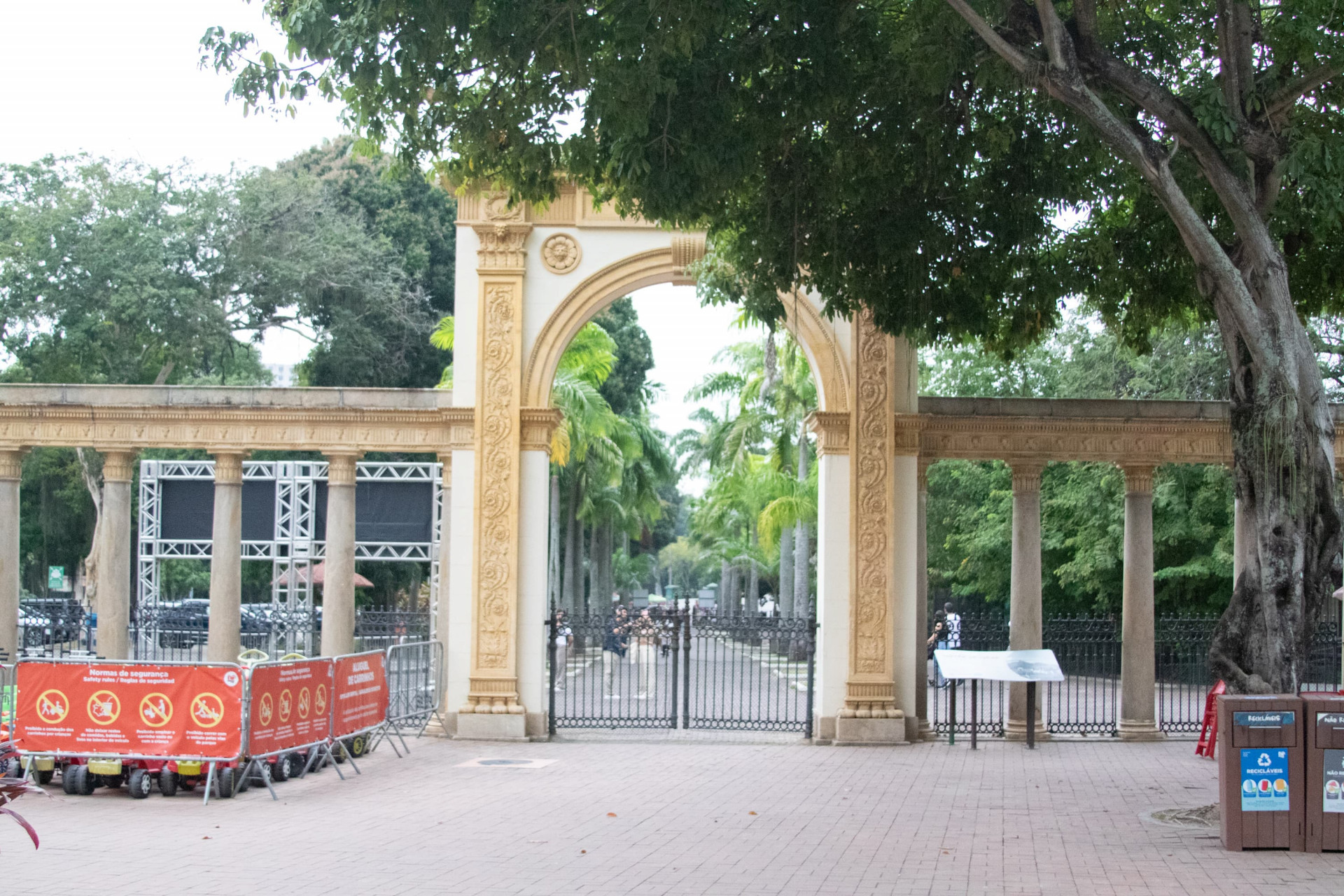 Depois de sete dias, BioParque abre as portas novamente - Érica Martin/Agência O Dia