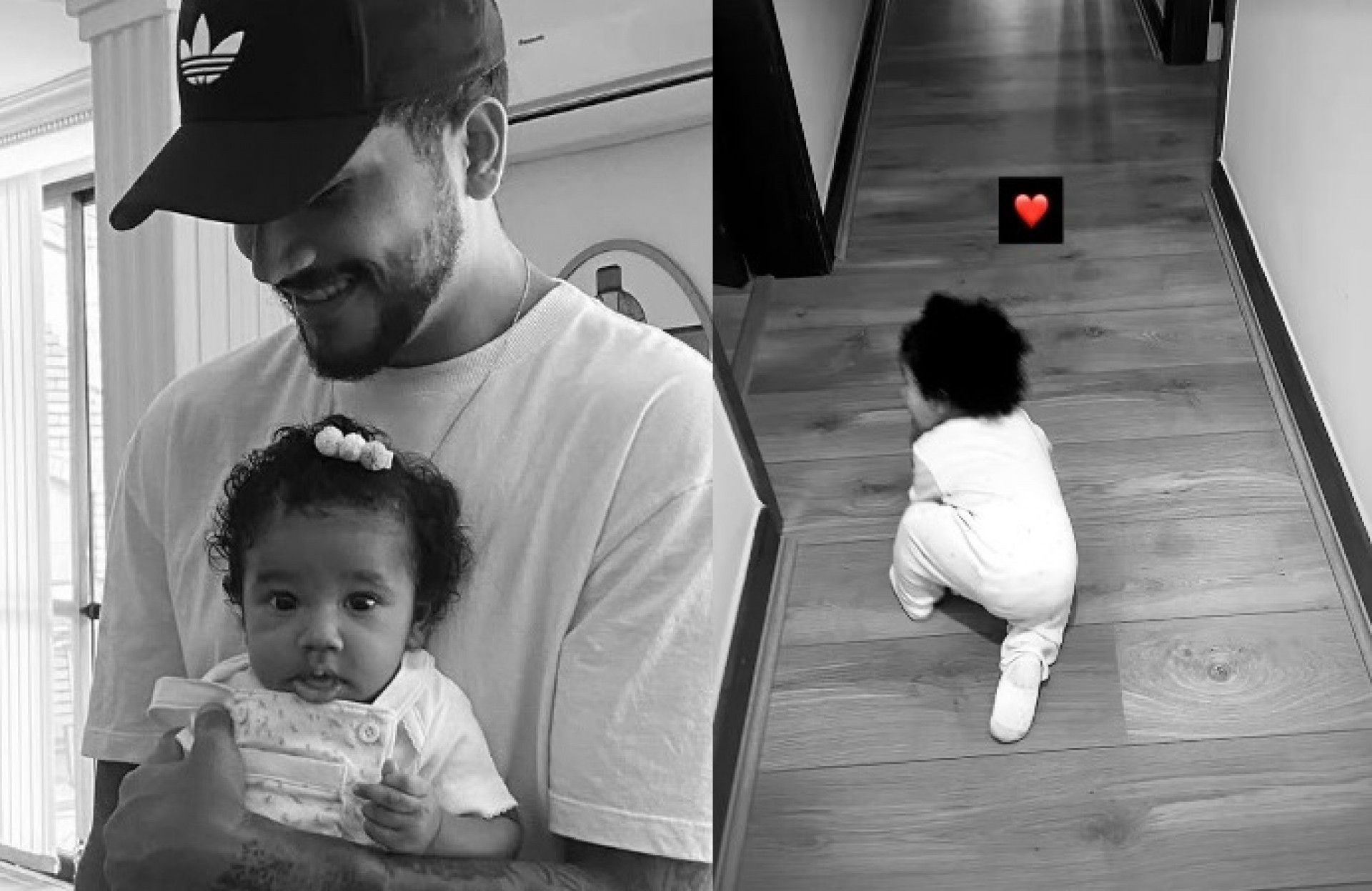 Yuri Lima exibiu nas redes sociais vídeo de Nala engatinhando  - Reprodução/Instagram 