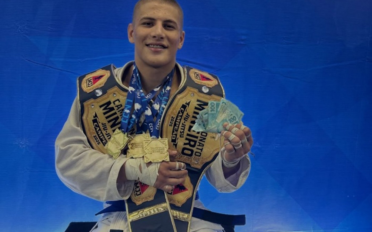 Em abril, jovem brilhou na etapa de Belo Horizonte 

