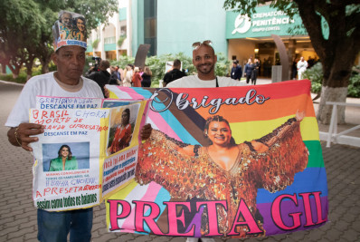 Fã de 77 anos viaja de SP ao Rio para se despedir de Preta Gil: 'Morreu com vontade de viver'