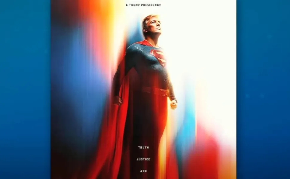 'Epstein é a sua kryptonita' e mais: entenda memes sobre imagem de Trump como Superman