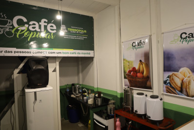 Café Popular muda de lugar e passa a ser gratuito em Teresópolis