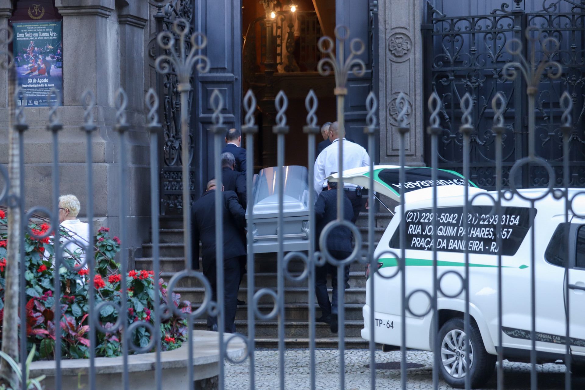 Corpo de Preta Gil chega ao Theatro Municipal para velório - Thiago Mattos / Brazil News