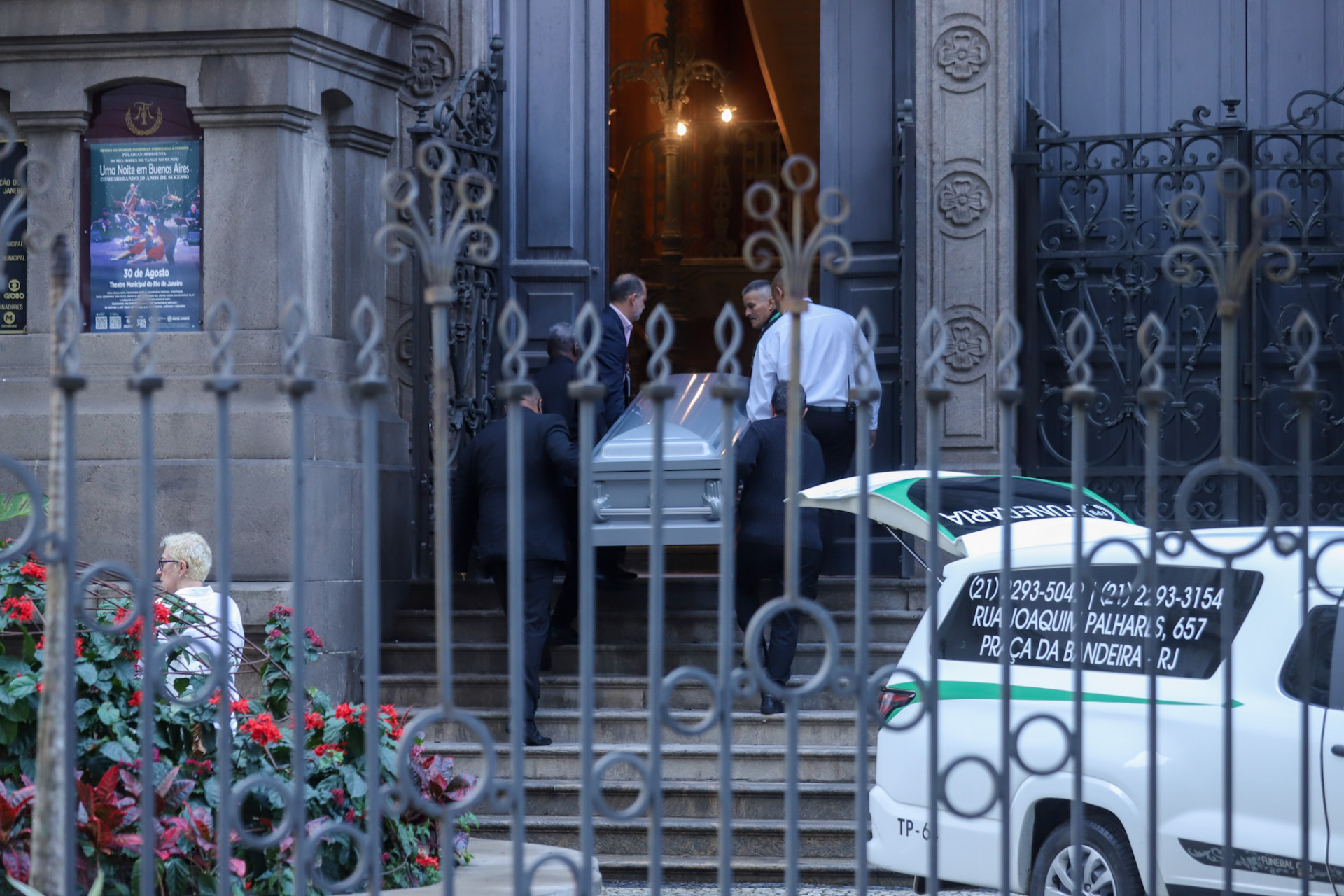 Corpo de Preta Gil chega ao Theatro Municipal para velório - Thiago Mattos / Brazil News