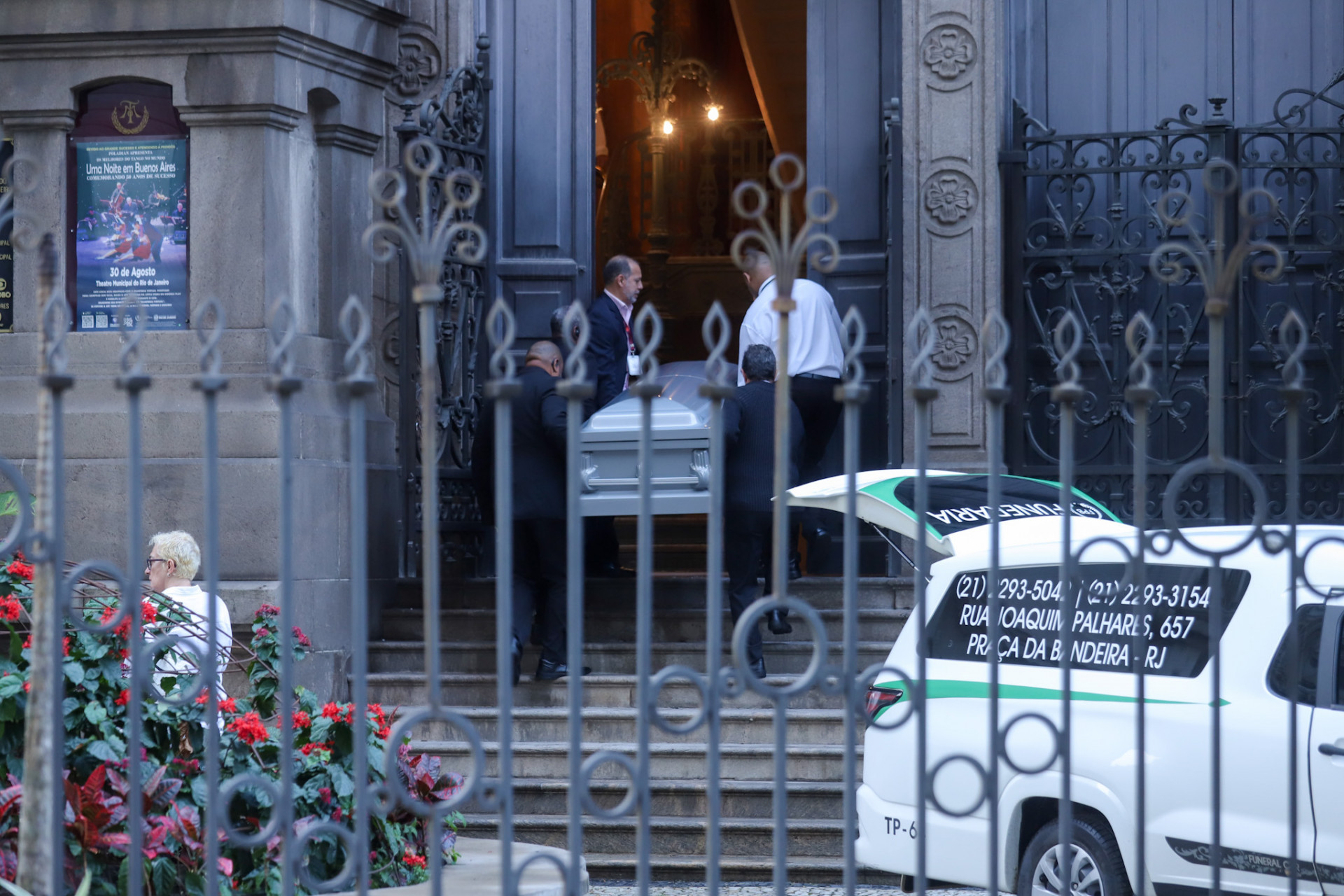 Corpo de Preta Gil chega ao Theatro Municipal para velório - Thiago Mattos / Brazil News