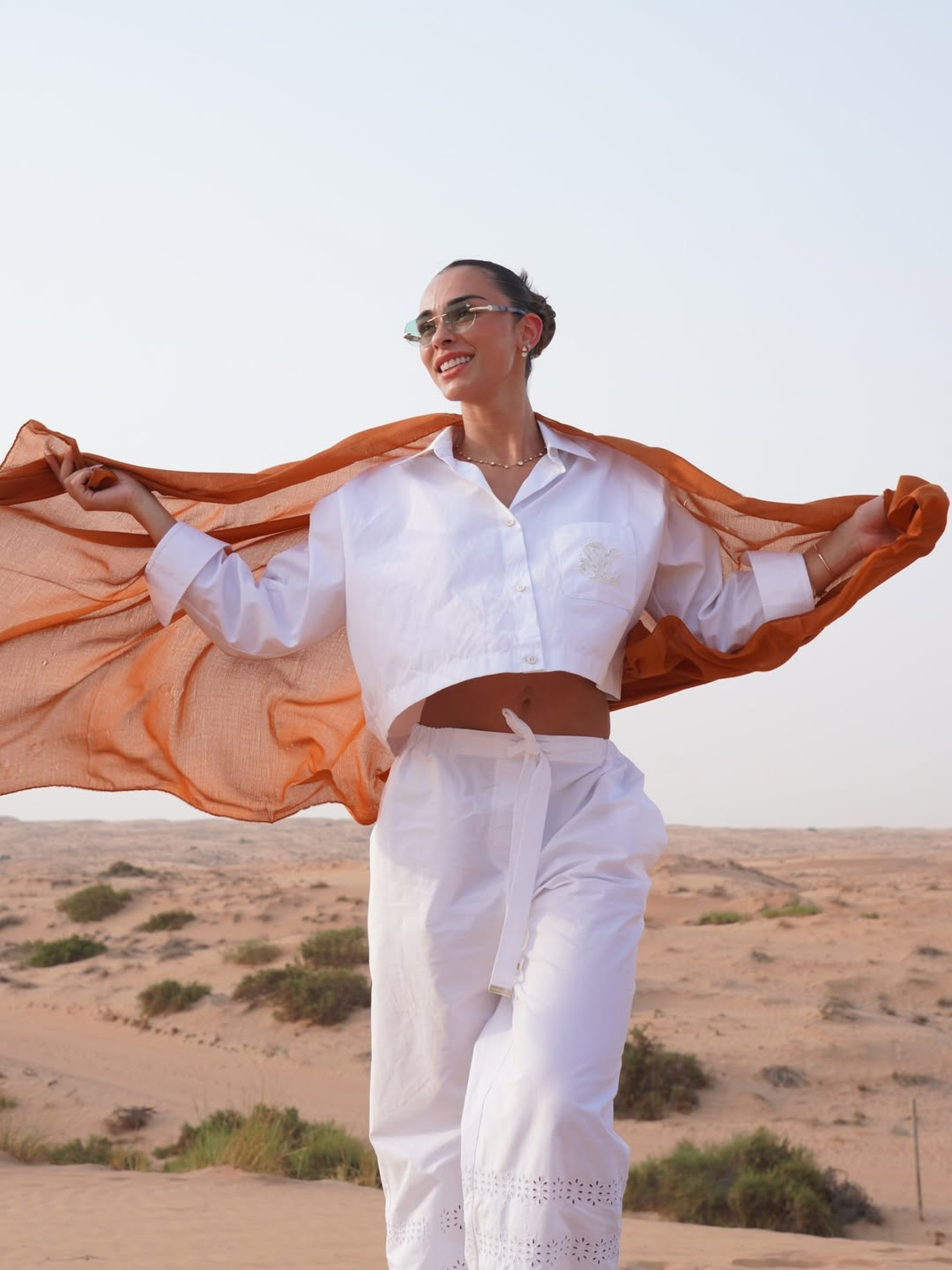 Tainá Castro abre álbum de fotos da lua de mel com Éder Militão direto do deserto de Dubai - Reprodução / Instagram