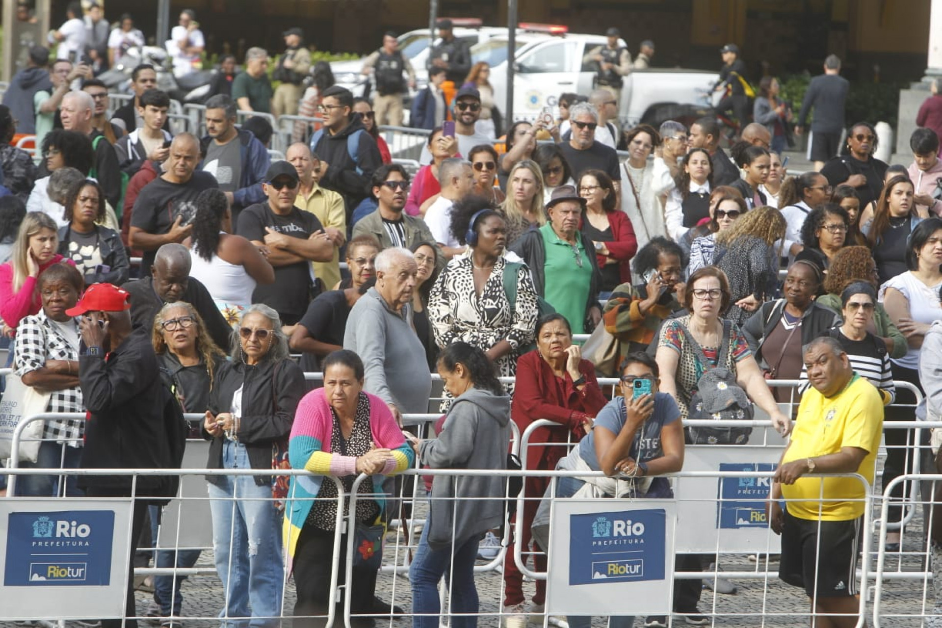 Velório da Preta Gil reuniu centenas de fãs no Theatro Municipal - Reginaldo Pimenta / Agência O Dia