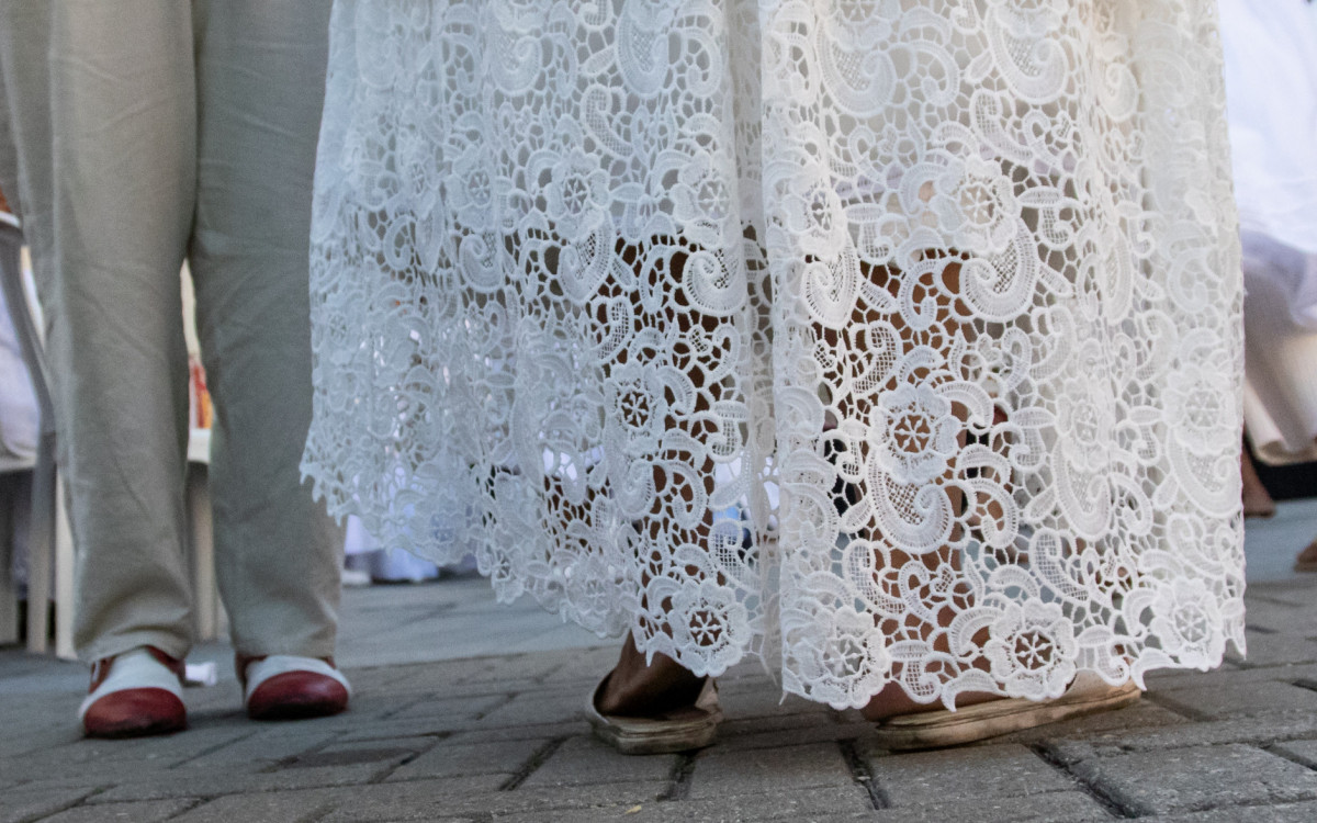 Cais do Valongo recebe 14&ordf; lavagem em celebra&ccedil;&atilde;o a mem&oacute;ria ancestral
