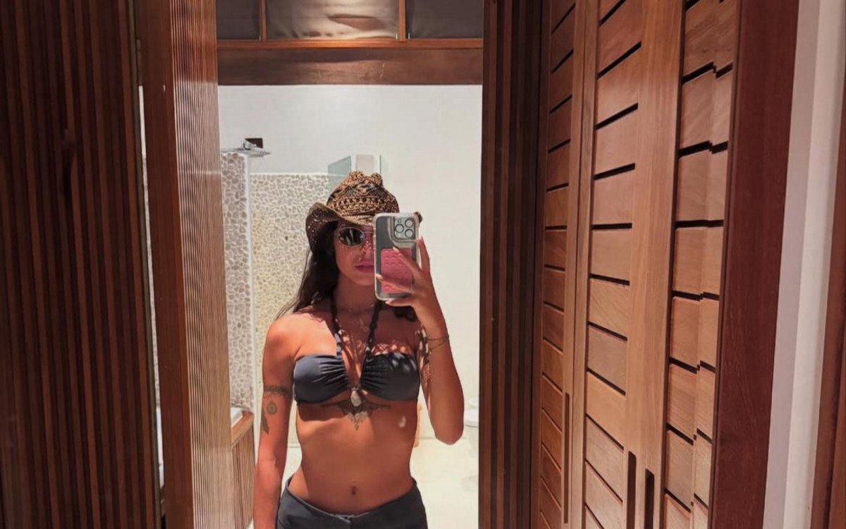 Luana Mandarino publicou, em abril, uma série de fotos durante viagem para o Nordeste