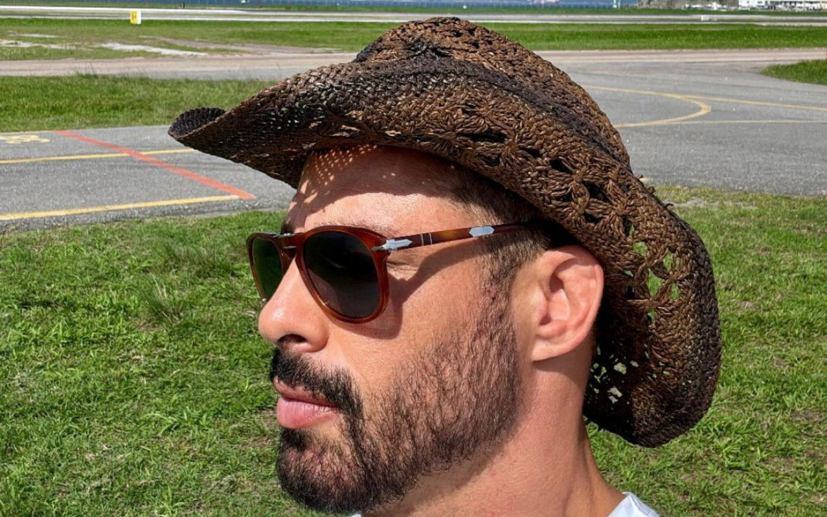 O ator Cauã Reymond compartilhou, em abril, fotos de viagem para o Nordeste