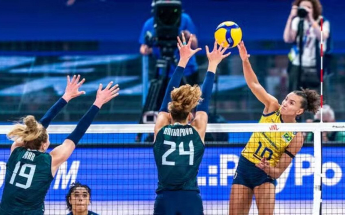 Brasil é derrotado na final da VNL