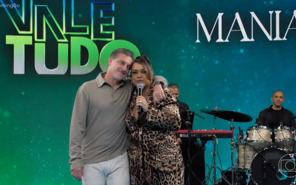 Luciano Huck e Preta Gil - Reprodução/TV Globo