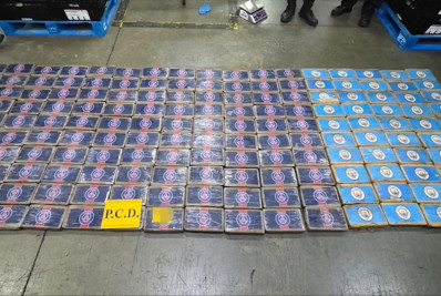 Costa Rica apreende mais de 800 kg de cocaína com destino ao Reino Unido