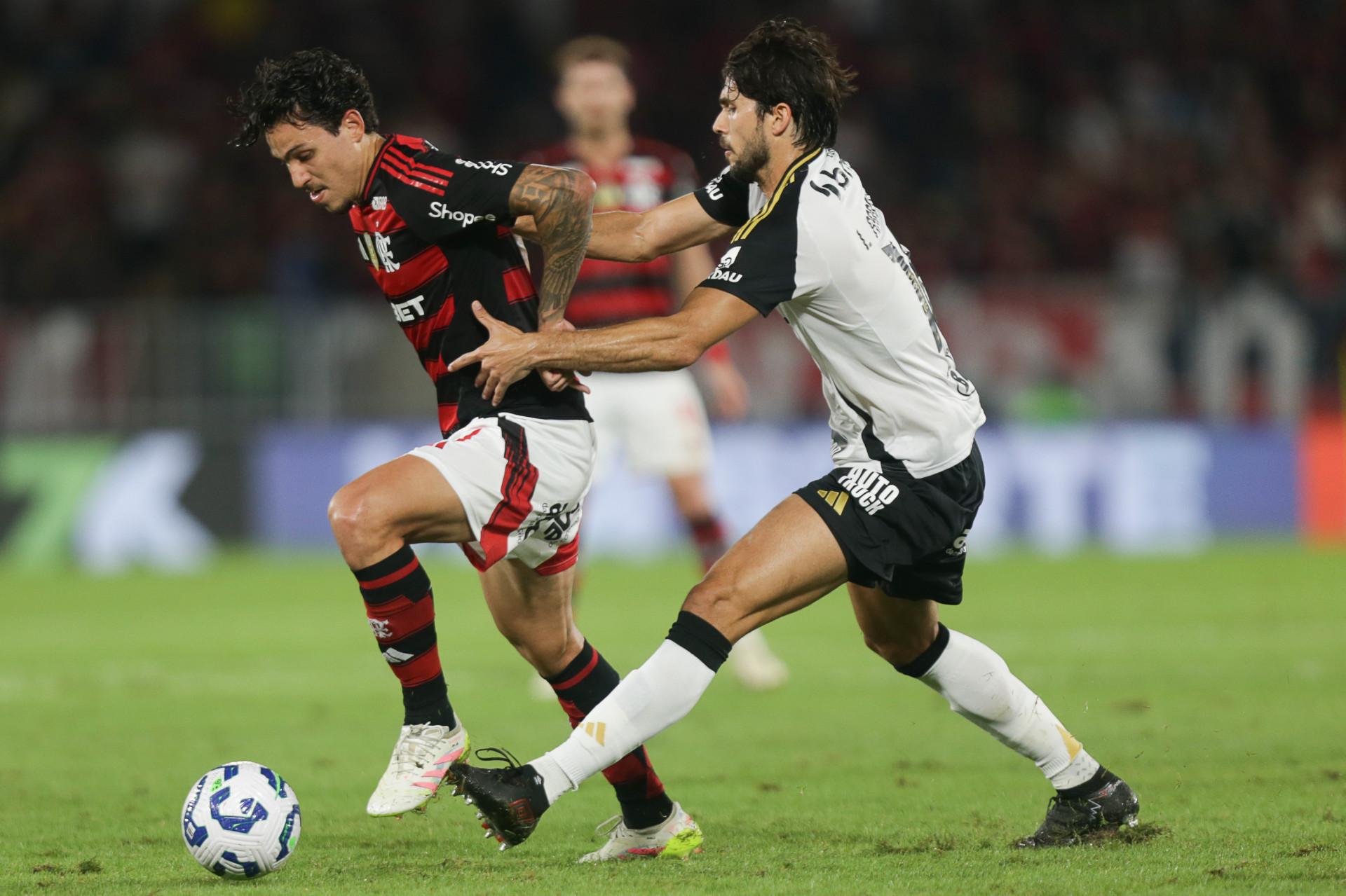 Flamengo e Atlético-MG se enfrentaram no Maracanã - Gilvan de Souza/Flamengo