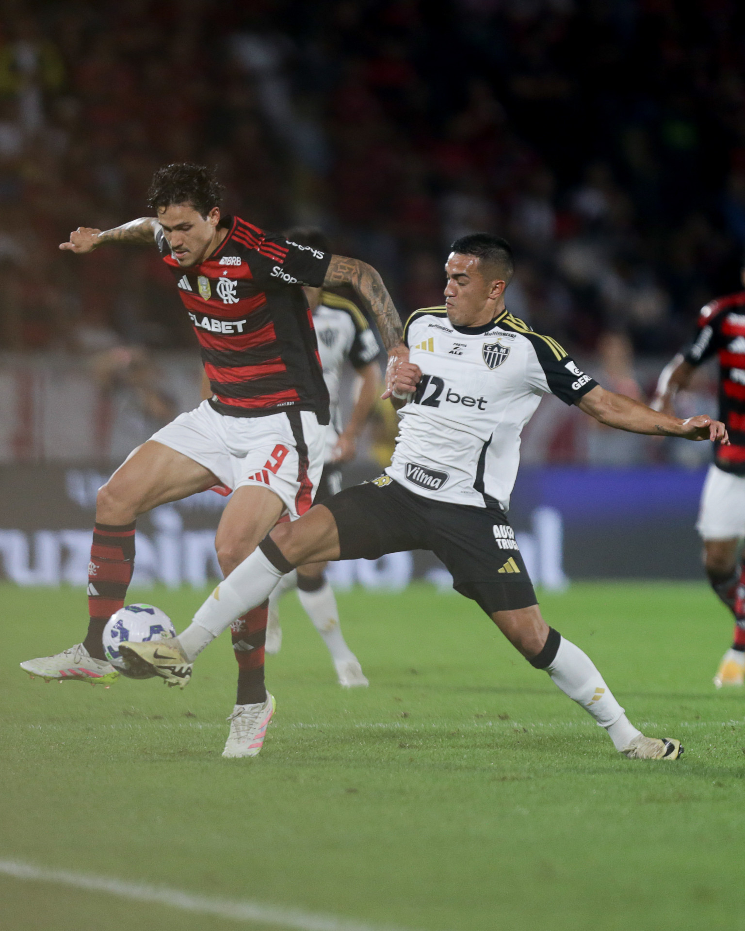 Flamengo e Atlético-MG se enfrentaram no Maracanã - Gilvan de Souza/Flamengo