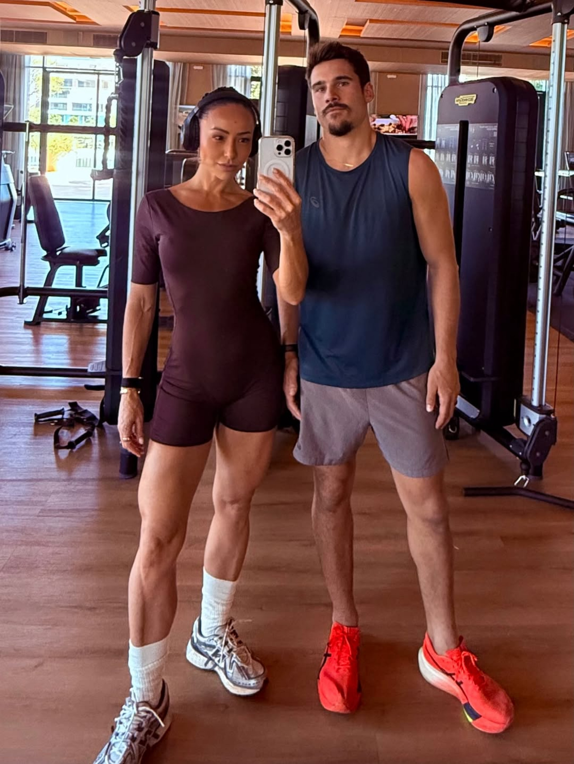 Sabrina Sato e Nicolas Prattes apareceram treinando juntos - Reprodução / Instagram