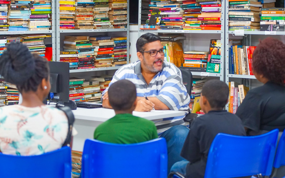 A família de Mariana Alves aproveitou a oportunidade para se inscreverem em diversas oficinas