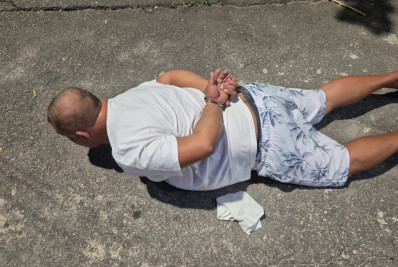 Homem é preso em flagrante por assassinato em Vila Valqueire