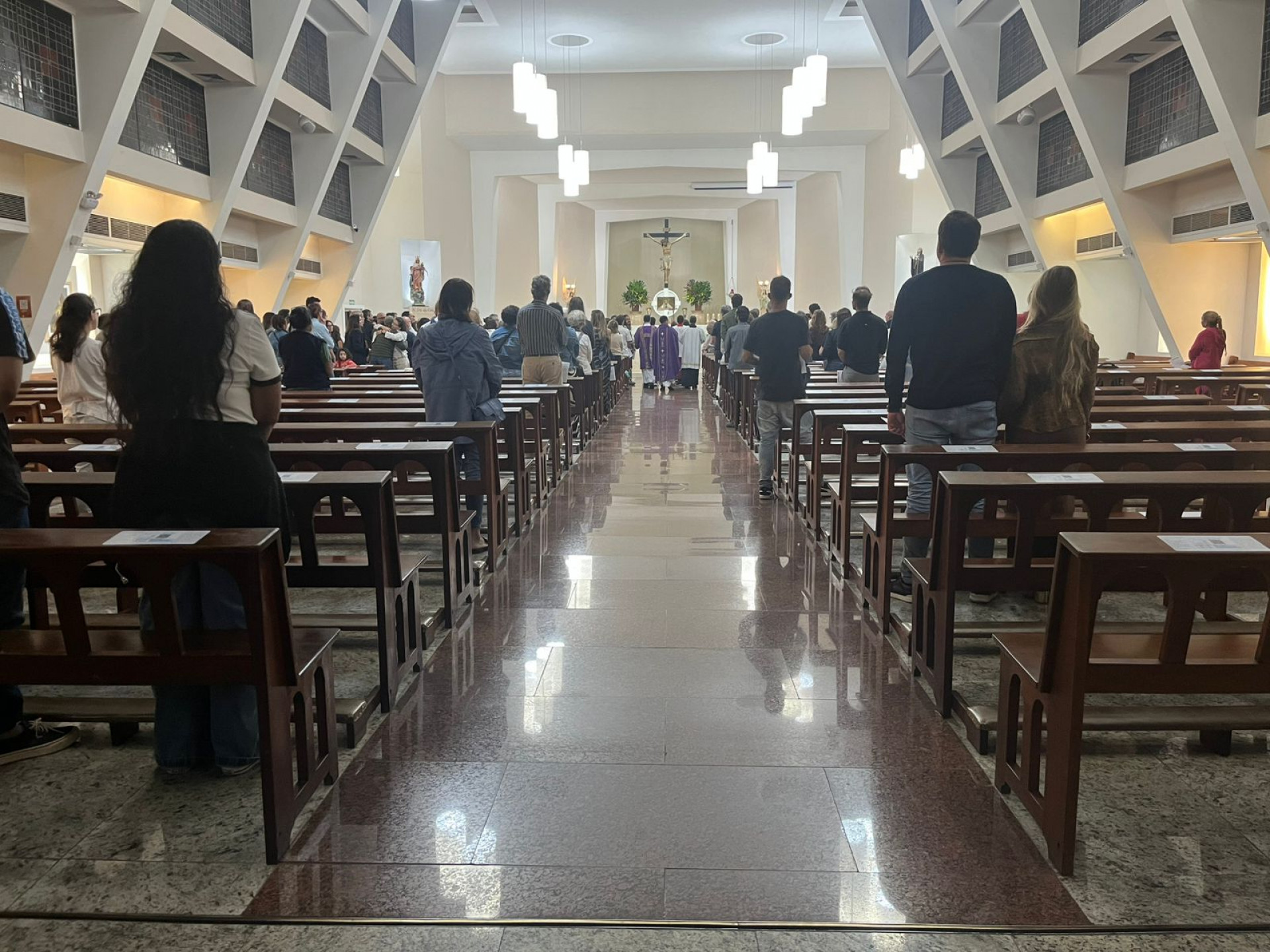 Missa de sétimo dia de Preta Gil na Zona Sul do Rio
- Fred Vidal / Agência O Dia