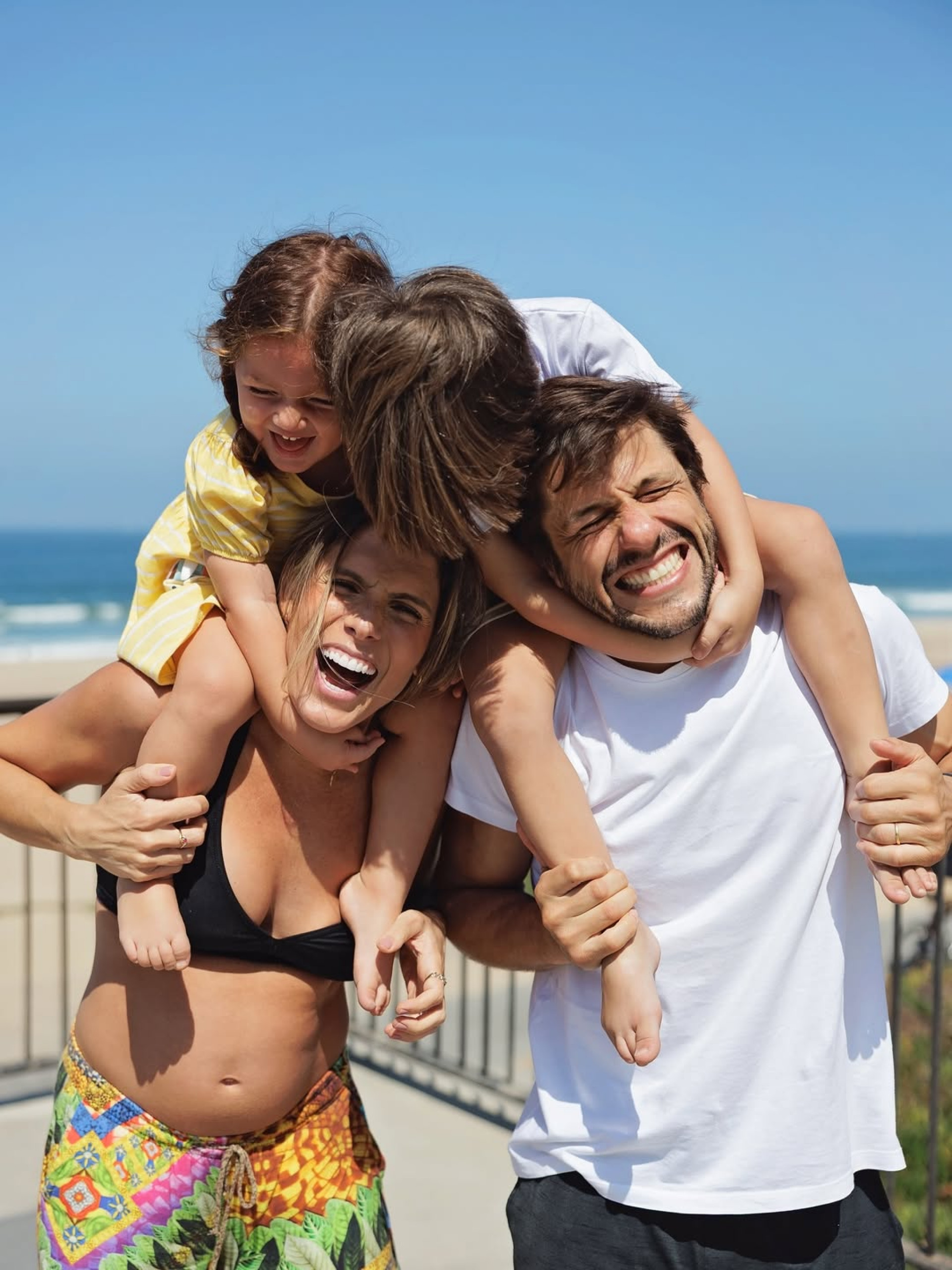 Bia Feres e Maurício Netto já são pais de Isaac e Serena - Reprodução/Instagram 