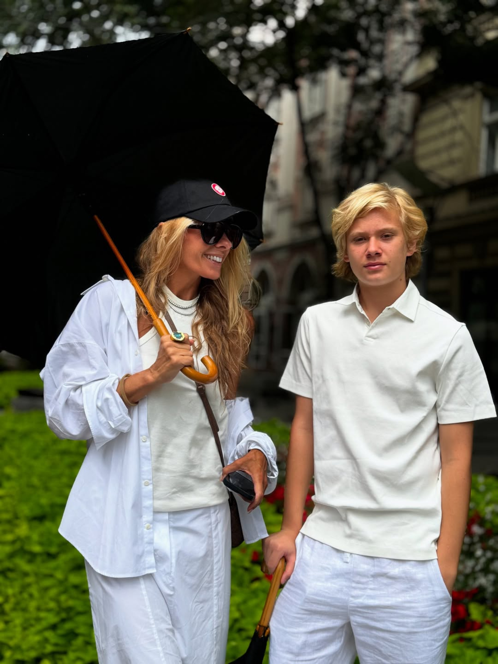 Adriane Galisteu e o filho Vittorio - Reprodução / Instagram