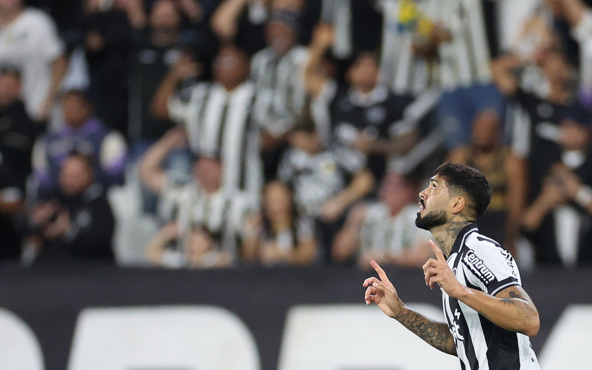 Barboza foi o segundo gol do Botafogo na vitória sobre o Red Bull Bragantino