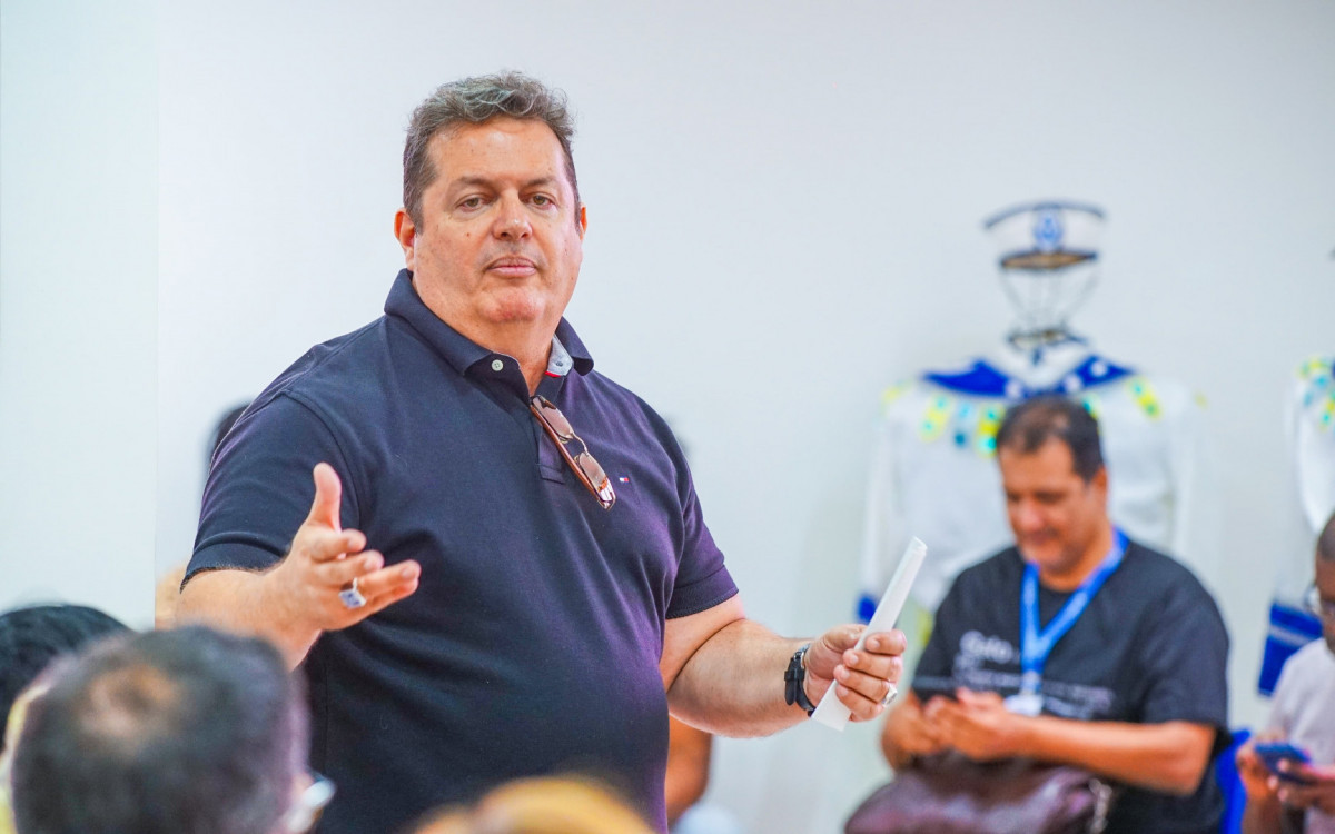 O secretário de Cultura e Turismo, Tião Pinheiro