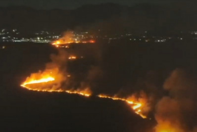 Moradores do Recreio e de Vargem Grande relatam pânico após incêndio em mata: 'Angustiante'
