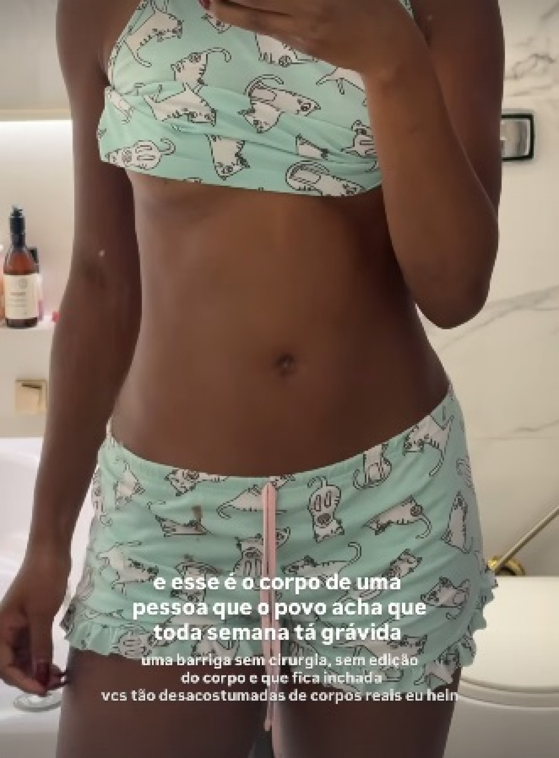 Camilla de Lucas negou que especulação de gravidez  - Reprodução/Instagram 