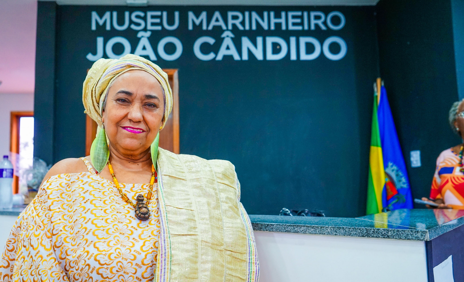 A presidente do Conselho de Seguran&ccedil;a Alimentar de Meriti, Iy&aacute; L&uacute;cia - Gilberto Rocha/ PMSJM