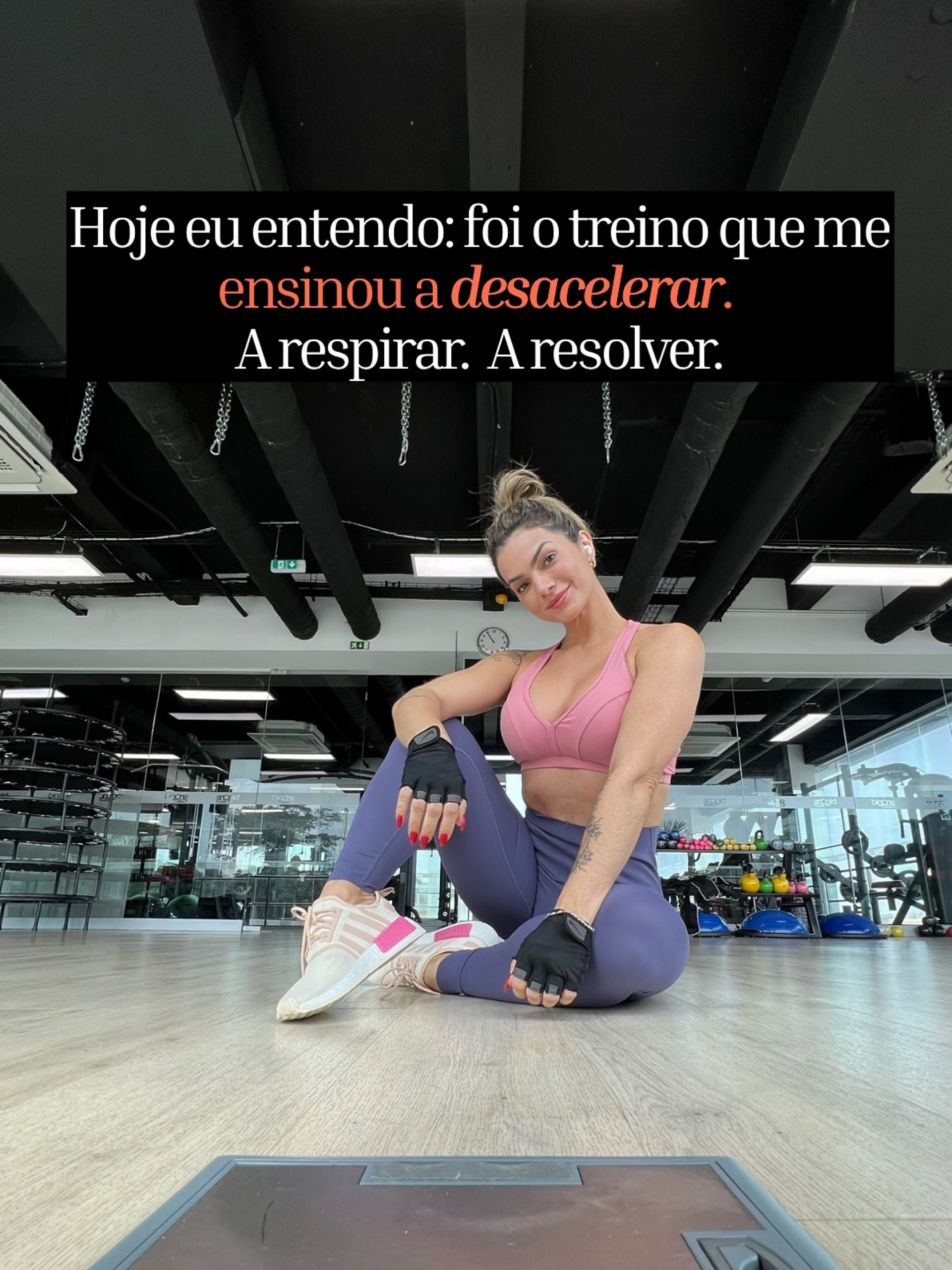 Kelly Key faz reflexão sobre prática de exercícios ao exibir abdômen definido - Reprodução / Instagram