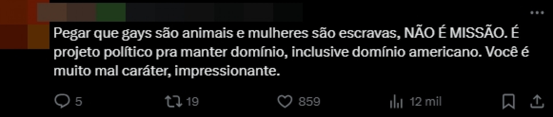 Print - Reprodução/X