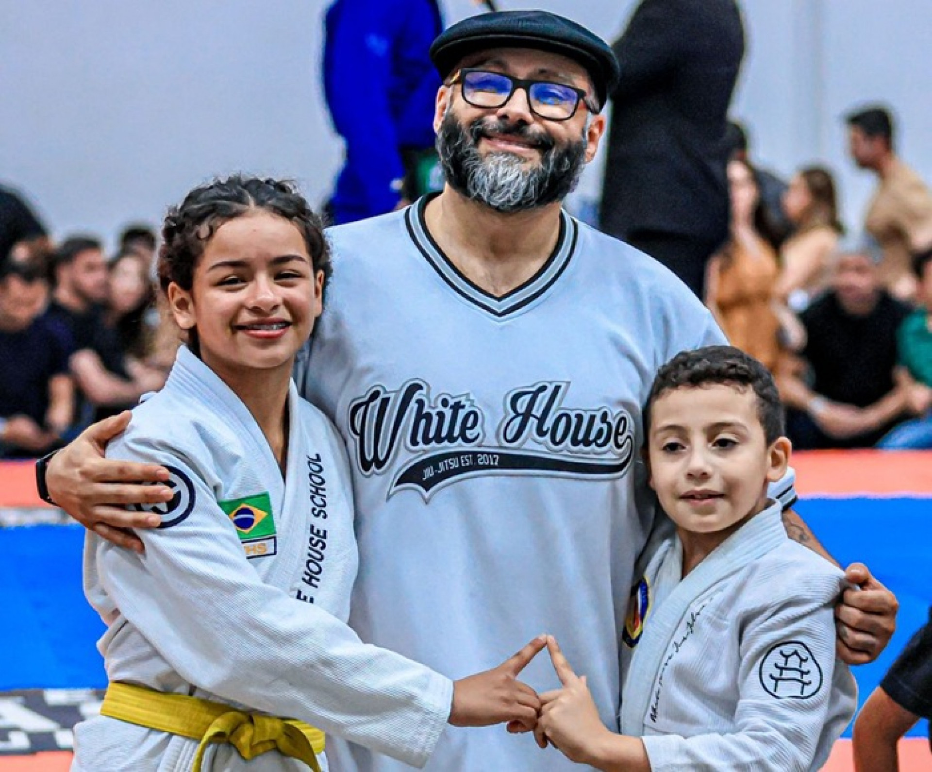 Nicolly e Saulo venceram pelo Jungle Classic   -  (Foto: Reprodu&ccedil;&atilde;o)