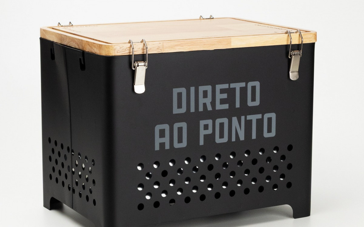Churrasqueira portátil Direto ao Ponto - R$699,90 - Divulgação