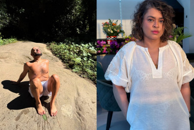 Em cachoeira, Gominho descreve experiência após morte de Preta Gil