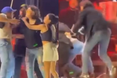 Roberta Miranda tem palco invadido por homem e perde a paciência