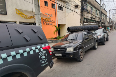 Flagrante da central de monitoramento termina em prisão