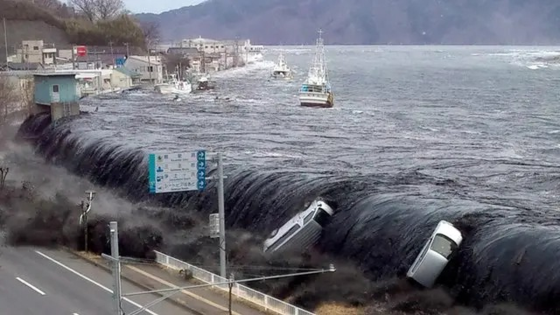 Terremoto em Fukushima, no Japão, em 2011 - Jiji Press / AFP