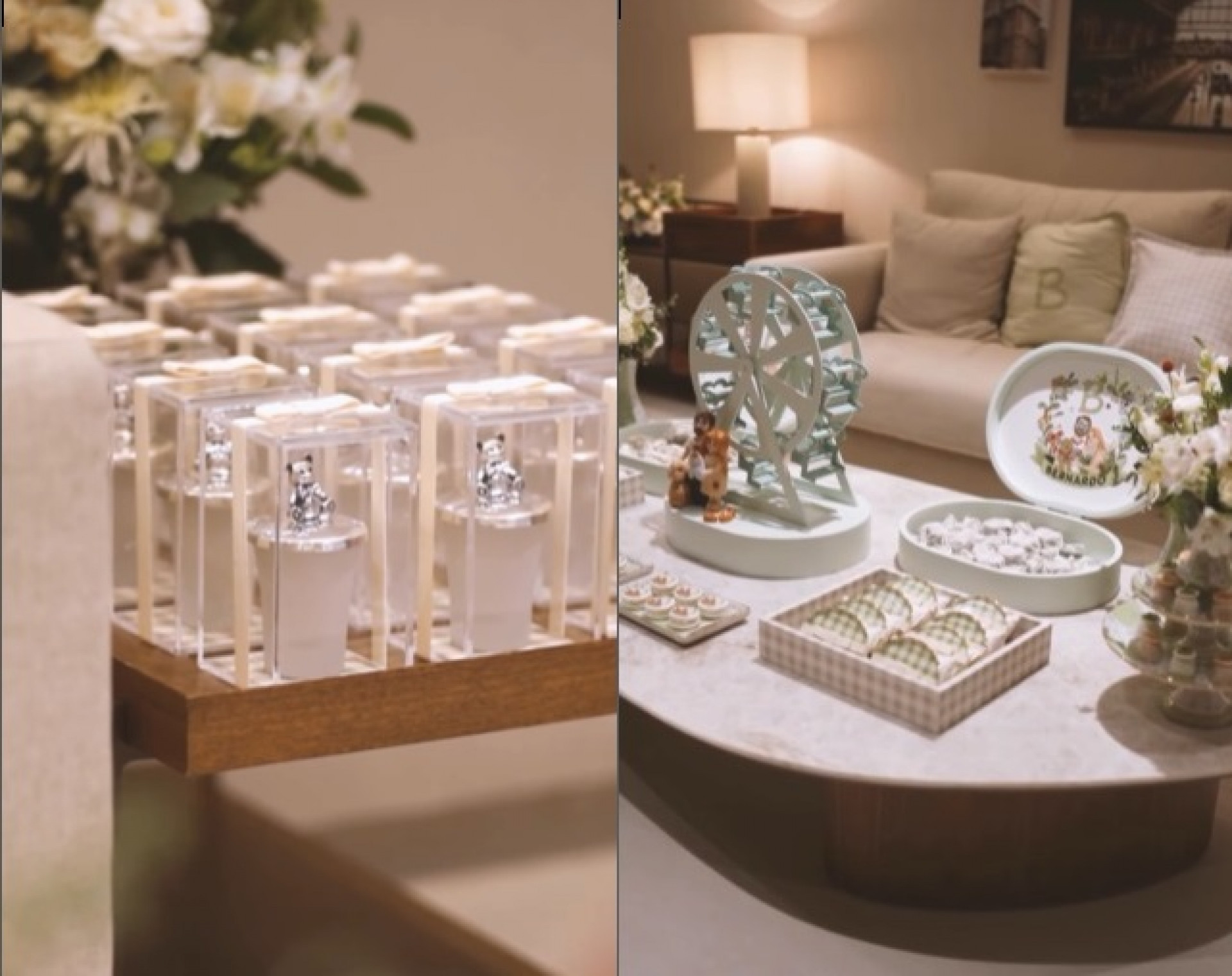 Humorista preparou lembrancinhas para quem a visitasse na maternidade  - Reprodução/Instagram 