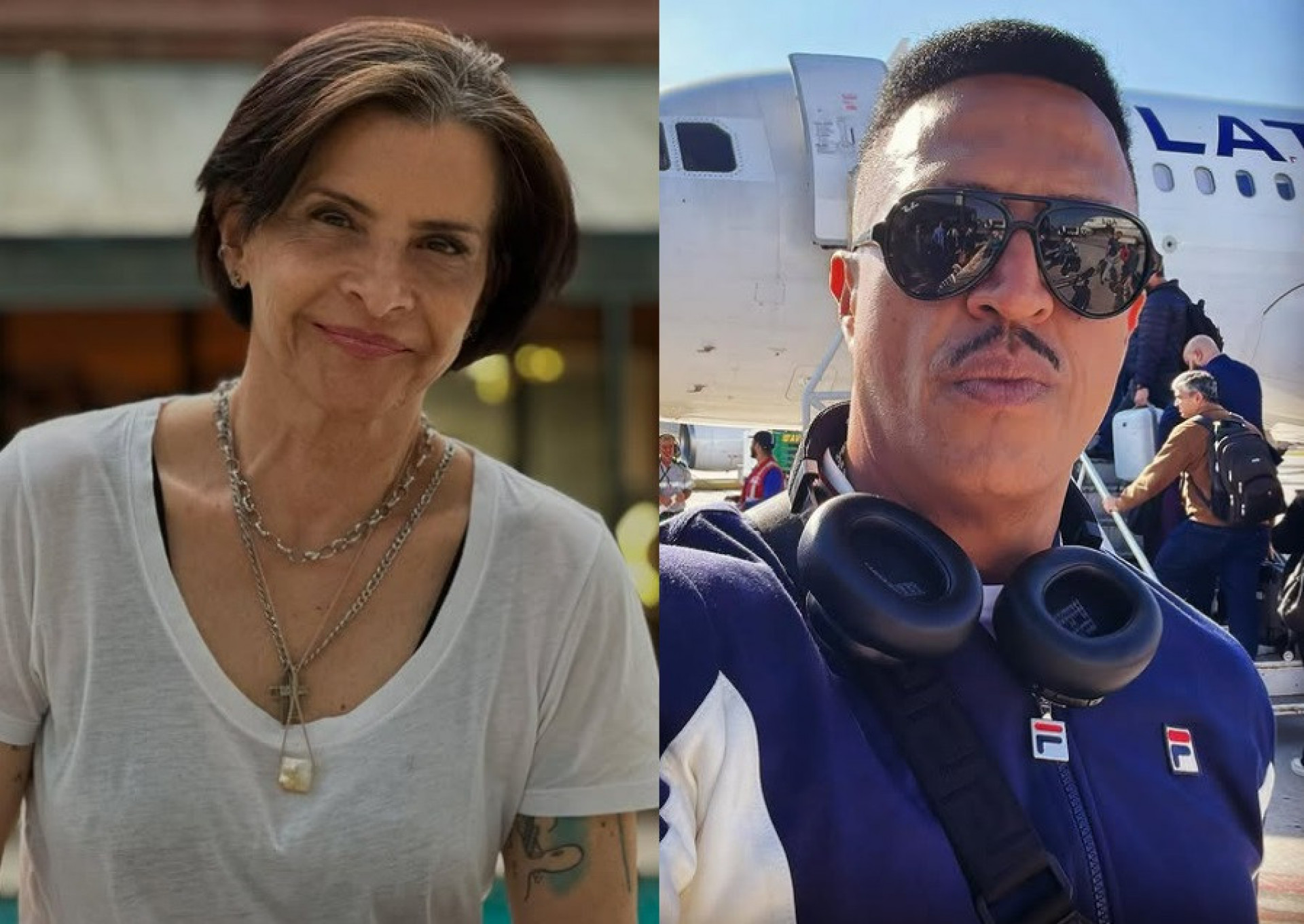 Marina Lima e Mano Brown - Reprodução do Instagram