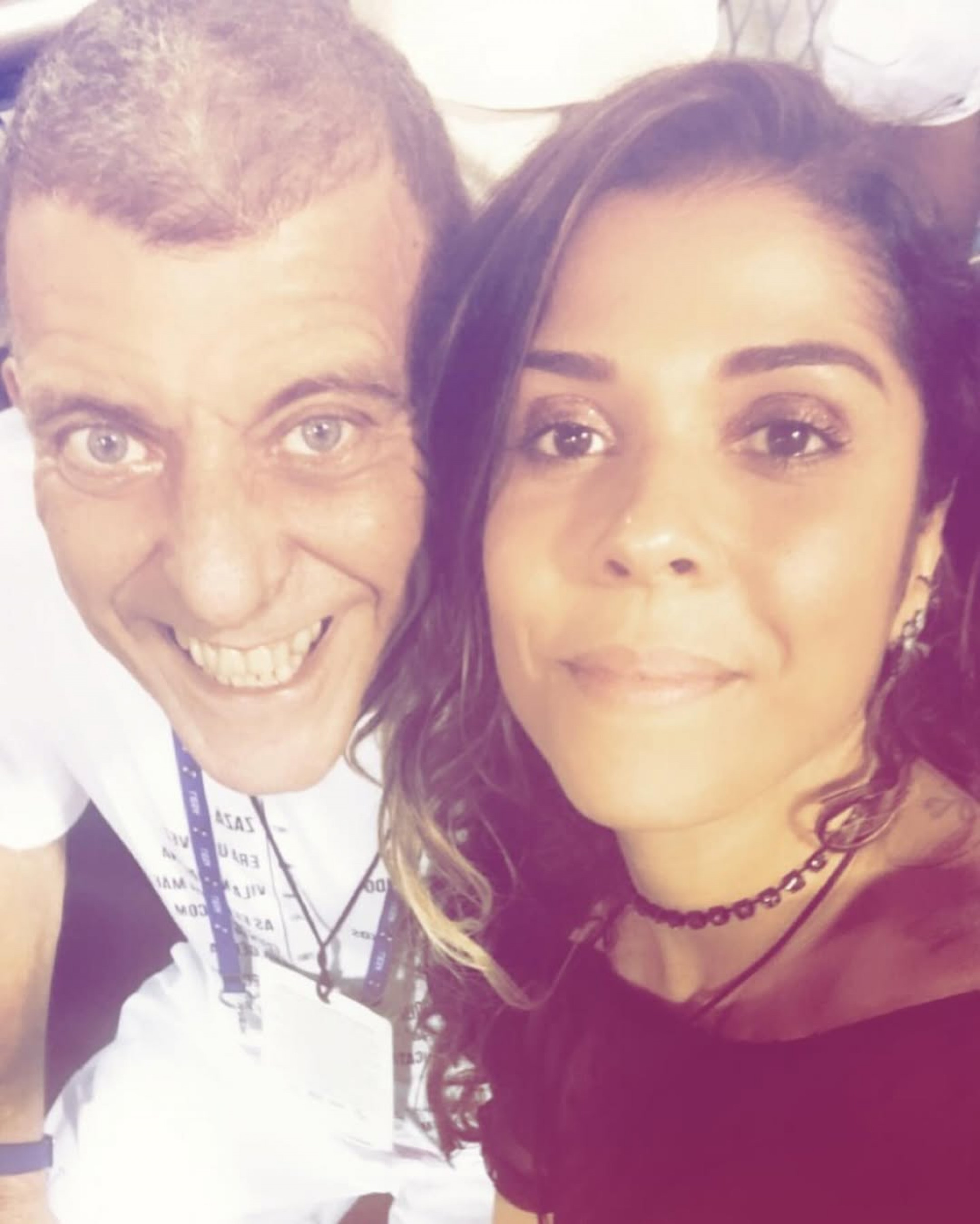 Jorge Fernando e a sobrinha Maria Carol Rebello - Reprodução / Instagram