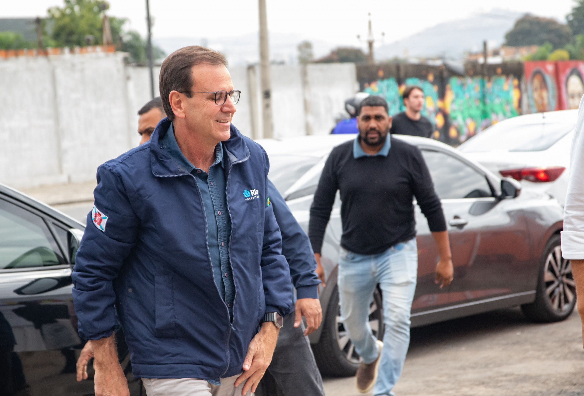 Eduardo Paes no lan&ccedil;amento de dois residenciais Minha Casa, Minha Vida na Mangueira - &Eacute;rica Martin/Ag&ecirc;ncia O Dia