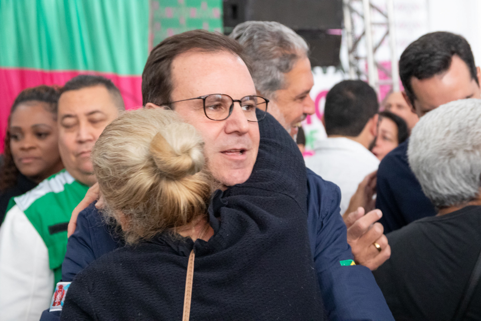 Eduardo Paes no lan&ccedil;amento de dois residenciais Minha Casa, Minha Vida na Mangueira - &Eacute;rica Martin/Ag&ecirc;ncia O Dia