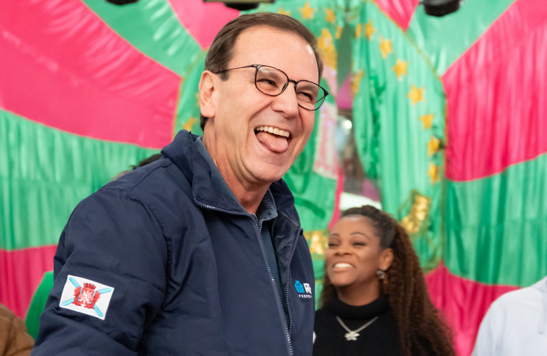 Eduardo Paes no lan&ccedil;amento de dois residenciais Minha Casa, Minha Vida na Mangueira - &Eacute;rica Martin/Ag&ecirc;ncia O Dia