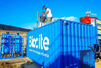 Prefeitura inicia instalação de Estação de Tratamento Móvel de Esgoto na Vila Rosali 