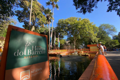 Horto do Barreto, local aprazível da Zona Norte, aberto para visitantes e turistas