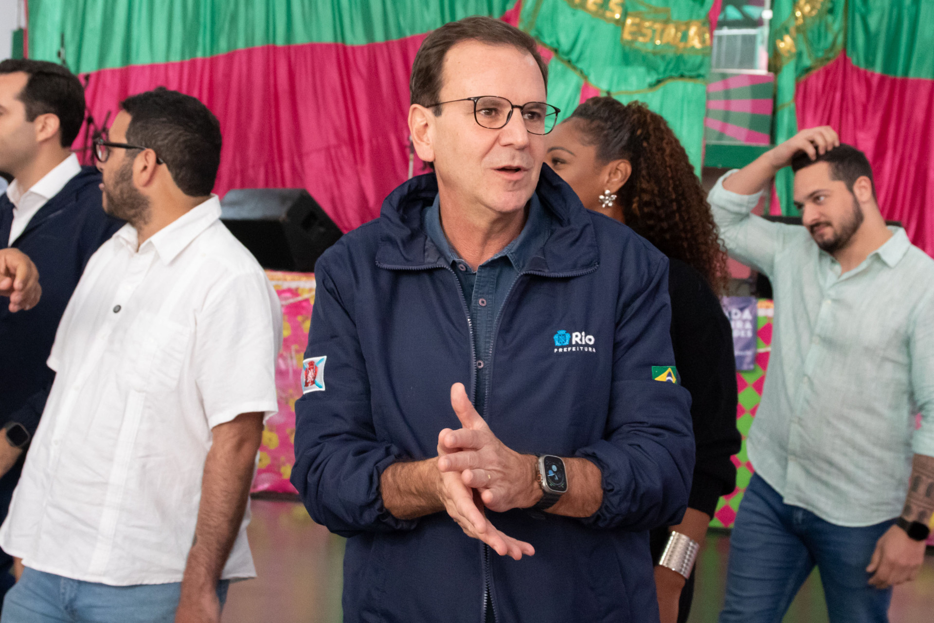 Eduardo Paes no lan&ccedil;amento de dois residenciais Minha Casa, Minha Vida na Mangueira - &Eacute;rica Martin/Ag&ecirc;ncia O Dia