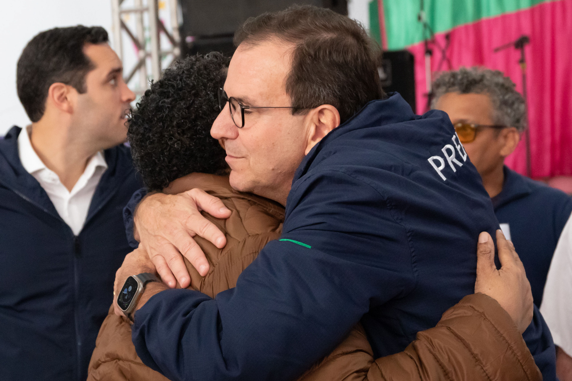 Eduardo Paes no lan&ccedil;amento de dois residenciais Minha Casa, Minha Vida na Mangueira - &Eacute;rica Martin/Ag&ecirc;ncia O Dia